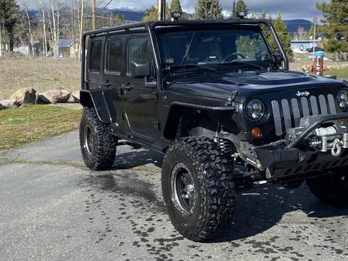 Black 2010 Jeep Wrangler Unlimited Rubicon