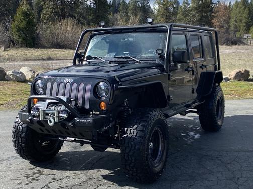 Black 2010 Jeep Wrangler Unlimited Rubicon