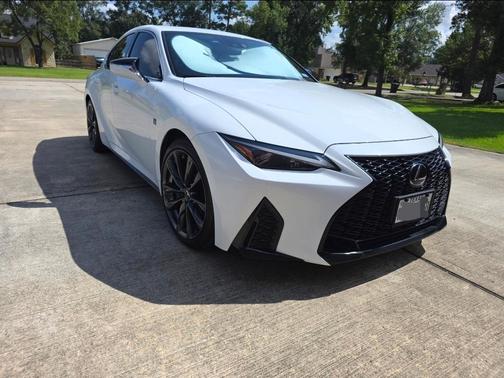 White 2024 Lexus IS 350 F SPORT Design