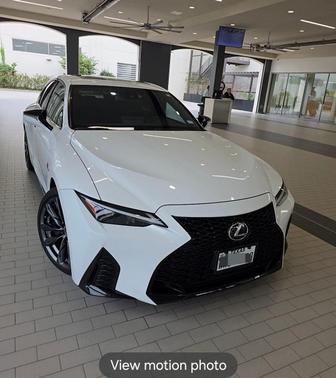 White 2024 Lexus IS 350 F SPORT Design