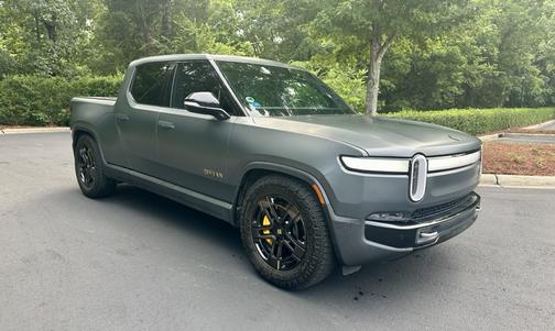 Gray 2023 Rivian R1T Adventure Quad-Motor Large Package