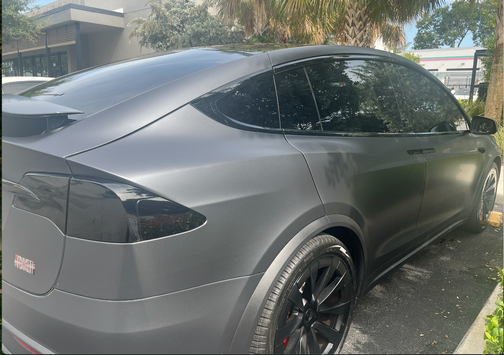 Gray 2023 Tesla Model X Plaid