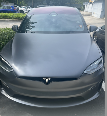 Gray 2023 Tesla Model X Plaid