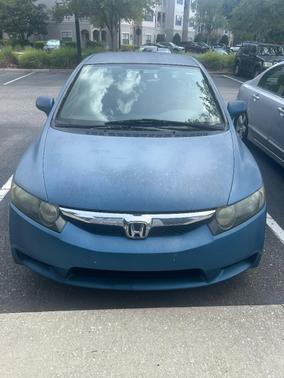 Blue 2011 Honda Civic LX