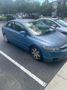Blue 2011 Honda Civic LX
