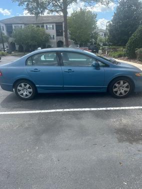 Blue 2011 Honda Civic LX