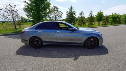 Silver 2015 Mercedes-Benz C-Class C 63 AMG