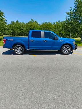 Blue 2018 Ford F-150 XL
