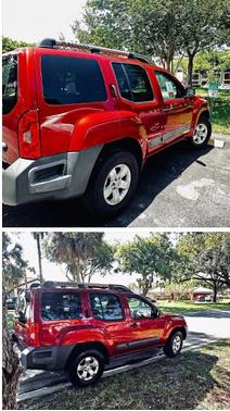 Red 2015 Nissan Xterra X
