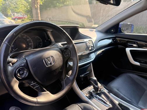 Blue 2015 Honda Accord EX-L