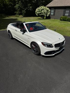White 2021 Mercedes-Benz AMG C 63 S