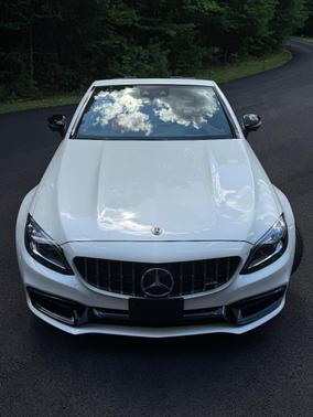 White 2021 Mercedes-Benz AMG C 63 S