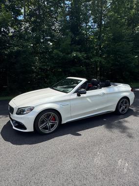 White 2021 Mercedes-Benz AMG C 63 S