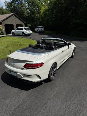 White 2021 Mercedes-Benz AMG C 63 S