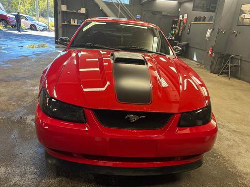 Red 2003 Ford Mustang Mach I