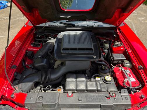 Red 2003 Ford Mustang Mach I