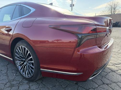 Red 2024 Lexus LS 500 Base