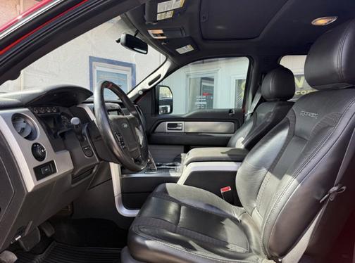 Red 2013 Ford F-150 SVT Raptor