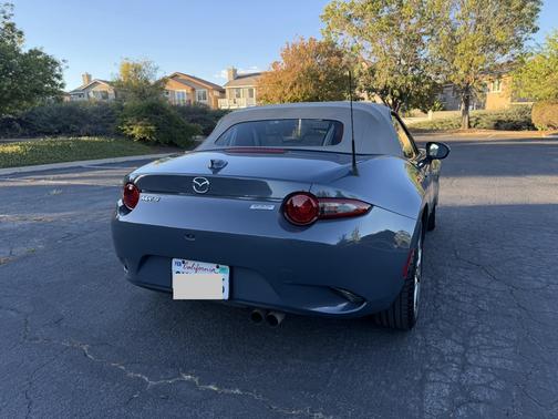 Gray 2021 Mazda MX-5 Miata Grand Touring
