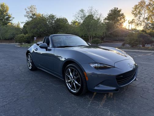 Gray 2021 Mazda MX-5 Miata Grand Touring