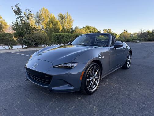 Gray 2021 Mazda MX-5 Miata Grand Touring