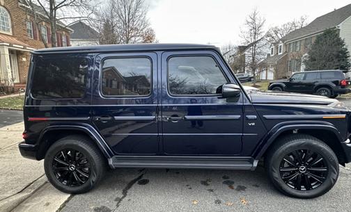 Blue 2024 Mercedes-Benz G-Class G 550 4MATIC