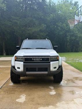 White 2025 Toyota Land Cruiser Base