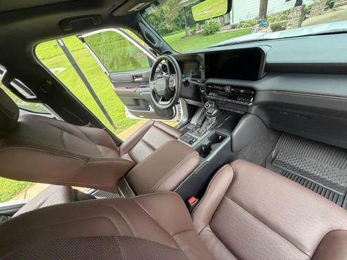 White 2025 Toyota Land Cruiser Base
