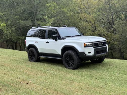 White 2025 Toyota Land Cruiser Base