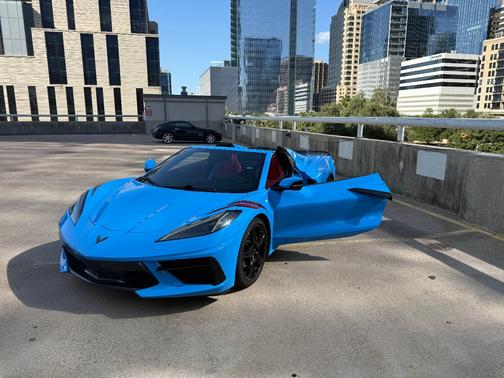 Blue 2022 Chevrolet Corvette Stingray w/1LT