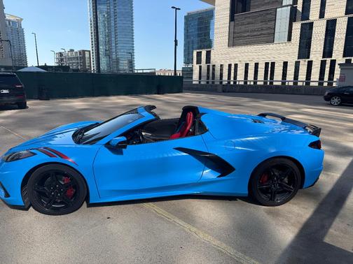 Blue 2022 Chevrolet Corvette Stingray w/1LT