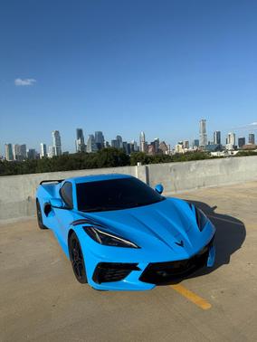 Blue 2022 Chevrolet Corvette Stingray w/1LT