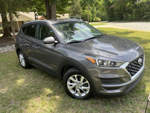 Gray 2021 Hyundai TUCSON Value