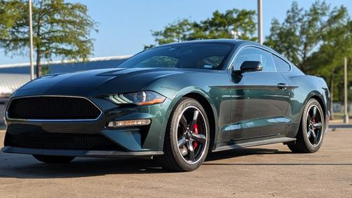 Green 2019 Ford Mustang Bullitt
