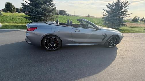 Gray 2024 BMW M8 Competition