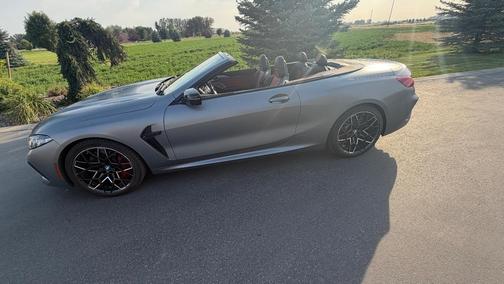 Gray 2024 BMW M8 Competition
