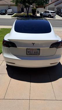 White 2023 Tesla Model 3 Base