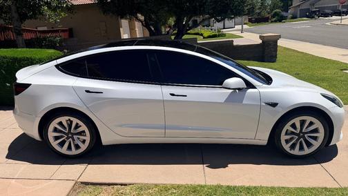 White 2023 Tesla Model 3 Base