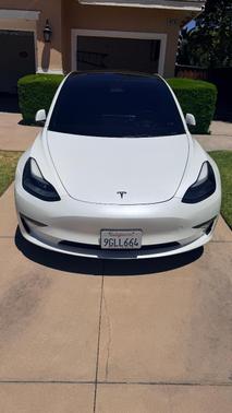 White 2023 Tesla Model 3 Base