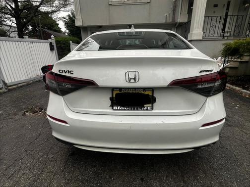 White 2026 Honda Civic Sport
