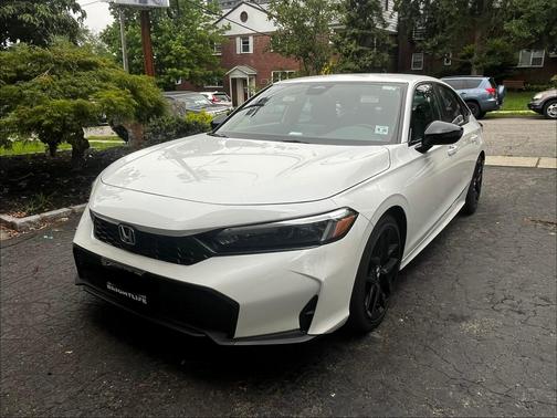 White 2026 Honda Civic Sport