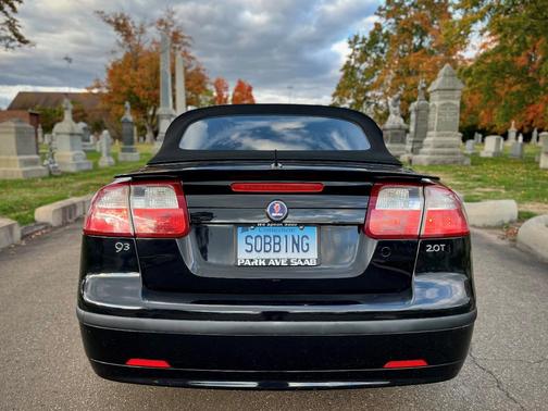 Black 2007 Saab 9-3 2.0T