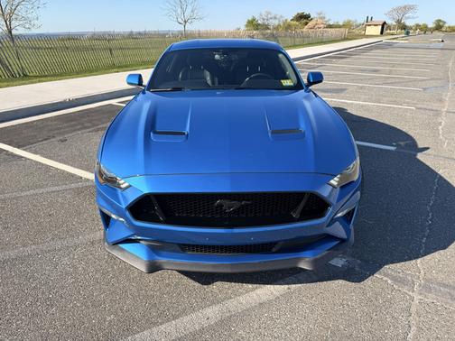 Blue 2019 Ford Mustang GT Premium