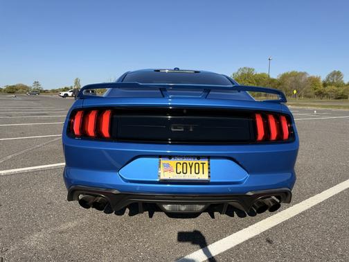 Blue 2019 Ford Mustang GT Premium