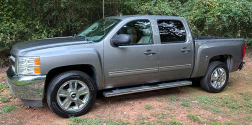 Gray 2012 Chevrolet Silverado 1500 LT