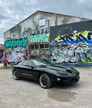 Black 2001 Pontiac Firebird Trans Am