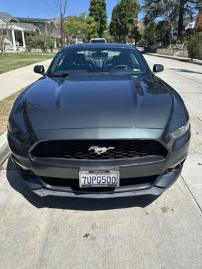 Gray 2016 Ford Mustang EcoBoost Premium