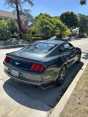 Gray 2016 Ford Mustang EcoBoost Premium