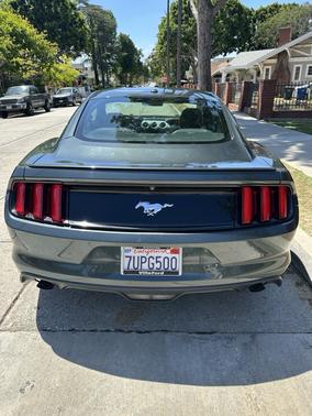 Gray 2016 Ford Mustang EcoBoost Premium