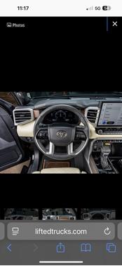 Black 2023 Toyota Tundra 1794 Edition